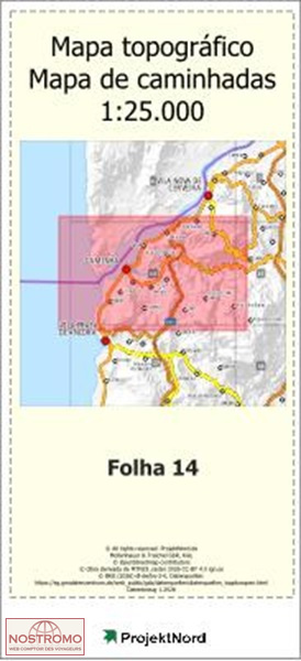 014 CAMINHA | Projektnord topographic map