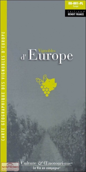 VINEYARDS OF EUROPE | Benoit map of vineyard