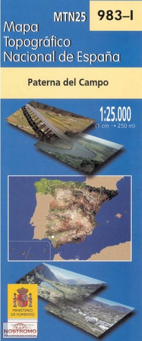 0983-1 PATERNA DEL CAMPO | carte topographique CNIG
