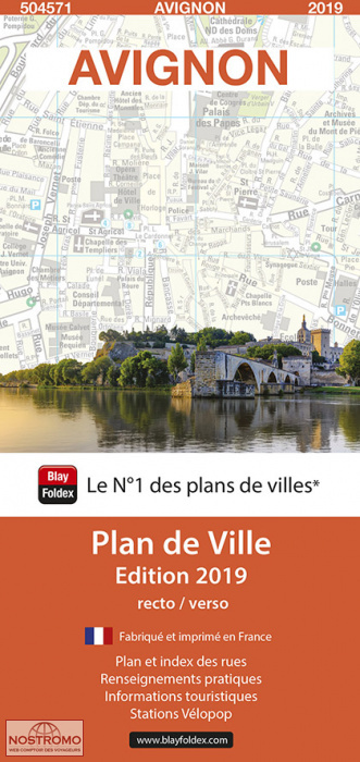 AVIGNON | Blay Foldex street map