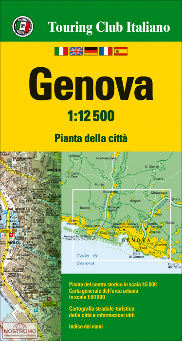 GENOVA | TCI city map