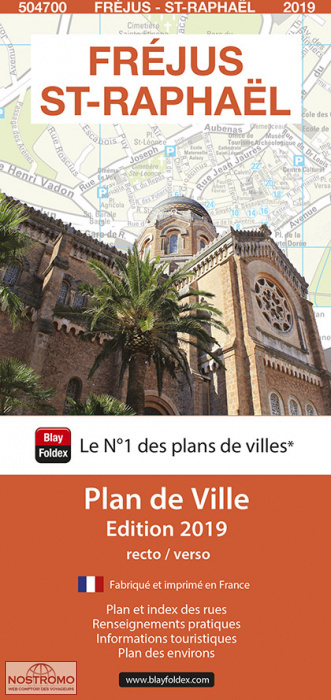 FRÉJUS - SAINT-RAPHAËL | Blay Foldex street map
