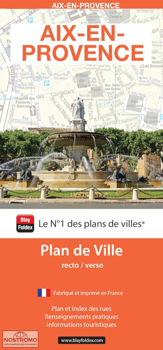 AIX-EN-PROVENCE | Blay Foldex street map