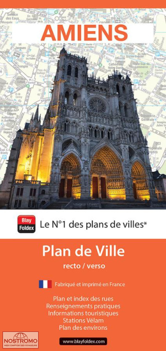 AMIENS | Blay Foldex street map