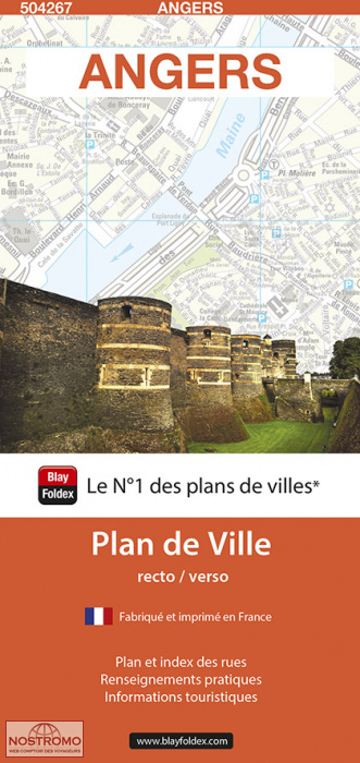 ANGERS | Blay Foldex street map