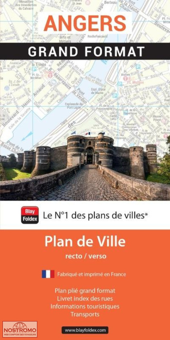 ANGERS | Blay Foldex street map