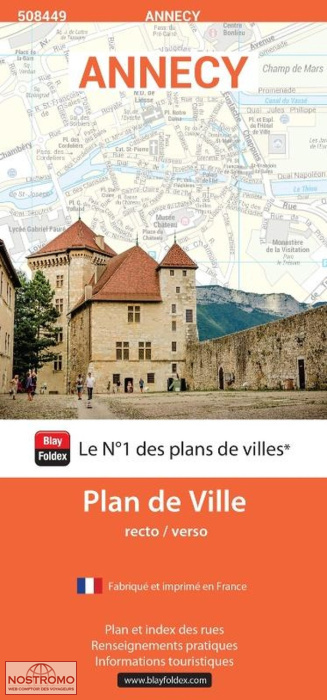 ANNECY | Blay Foldex street map