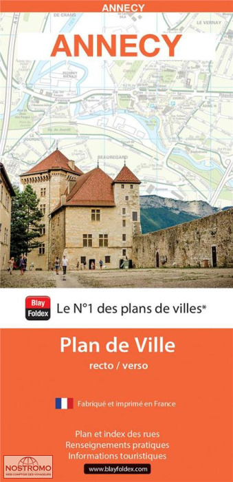 ANNECY | Blay Foldex street map