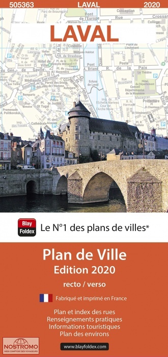 LAVAL | Blay Foldex street map