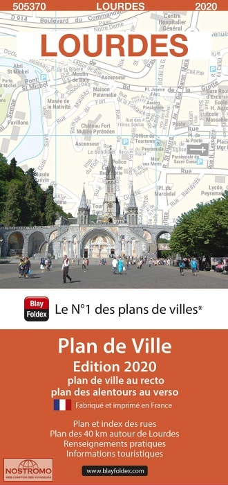 LOURDES | Blay Foldex street map