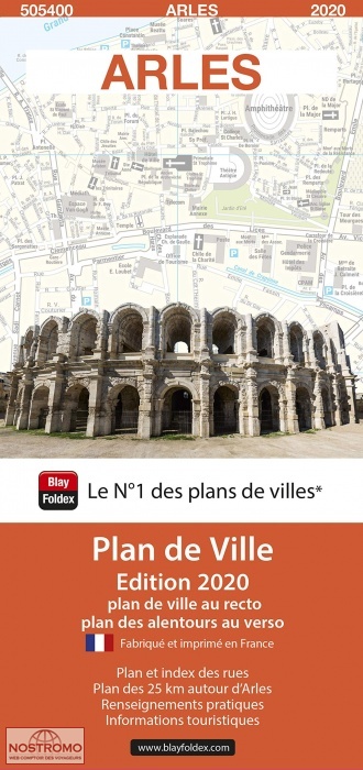 ARLES | Blay Foldex street map