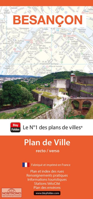 BESANÇON | plan de ville Blay Foldex