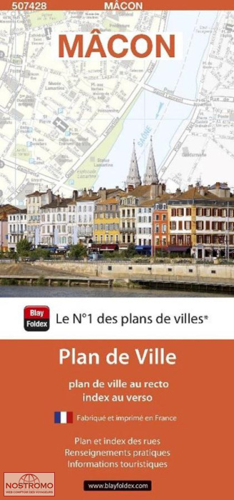 MÂCON | Blay Foldex street map