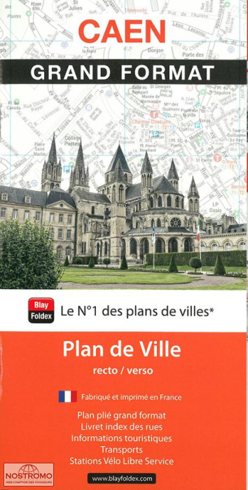 CAEN | plan de ville Blay Foldex