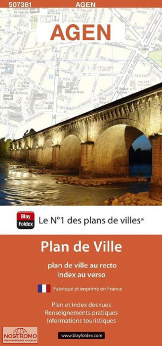 AGEN | Blay Foldex street map