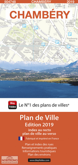 CHAMBÉRY | Blay Foldex street map