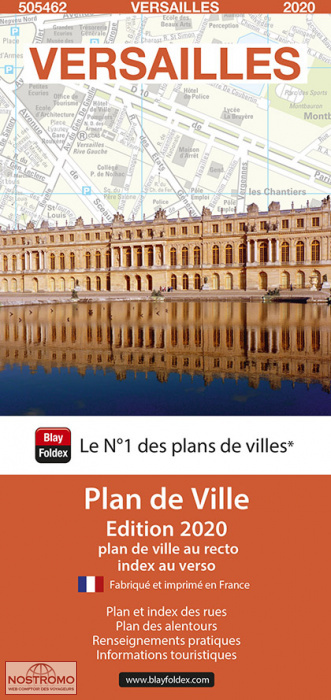 VERSAILLES | Blay Foldex street map