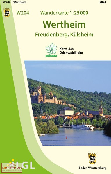 W204 WERTHEIM | LGL hiking map