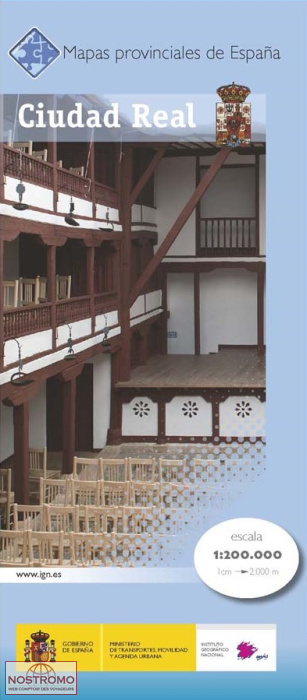 CIUDAD REAL | carte touristique CNIG