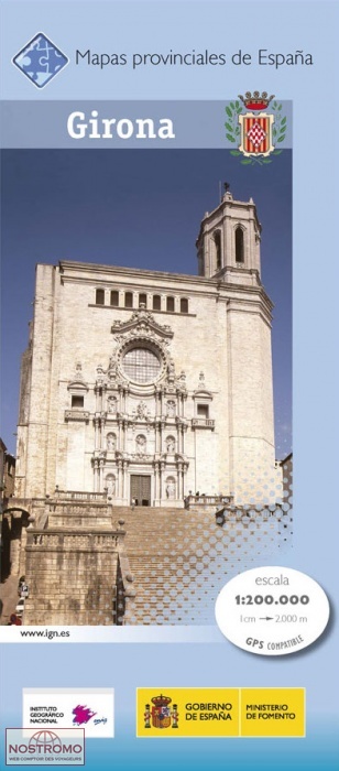 GIRONA | carte touristique CNIG
