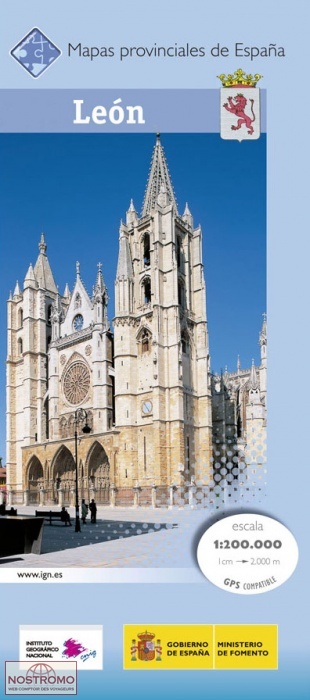 LEÓN | carte touristique CNIG