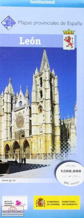 LEÓN | carte touristique CNIG