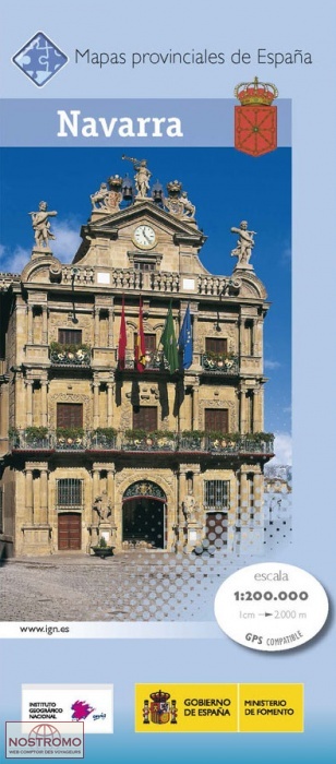 NAVARRA | carte touristique CNIG