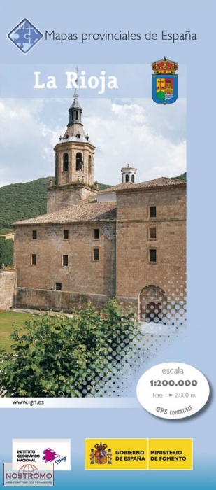 LA RIOJA | carte touristique CNIG