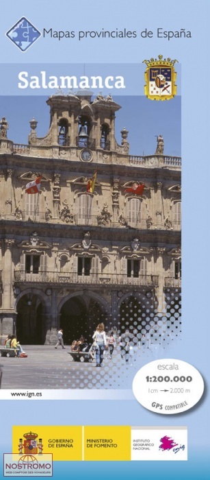 SALAMANCA | carte touristique CNIG