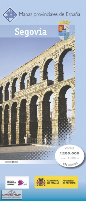 SEGOVIA | carte touristique CNIG
