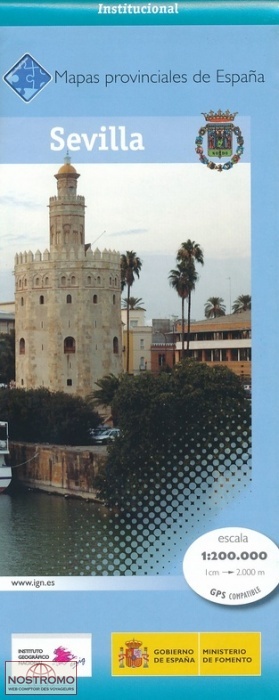 SEVILLA | carte touristique CNIG