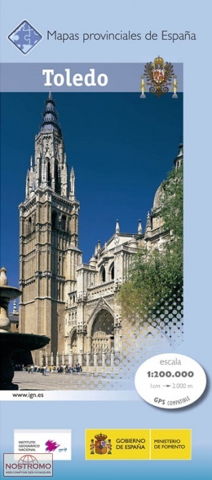 TOLEDO | carte touristique CNIG