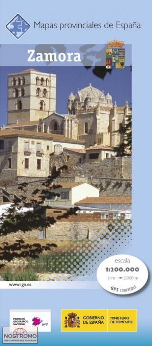 ZAMORA | carte touristique CNIG
