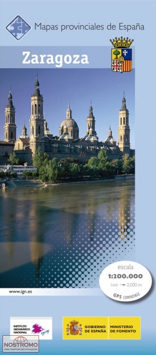 ZARAGOZA | carte touristique CNIG