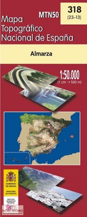 318 ALMARZA | carte topographique CNIG