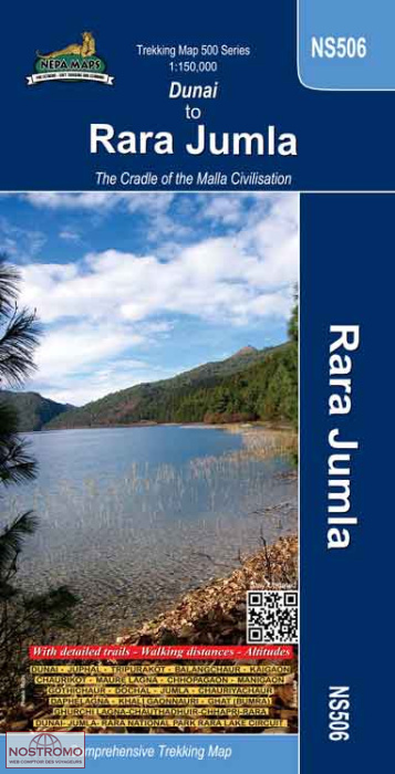 DUNAI TO RARA JUMLA - NS 506 | Nepamaps trekking map