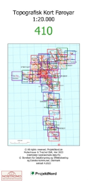 410 KOLLAFJØRÐUR | Kort & Matrikelstyrelsen topographical map