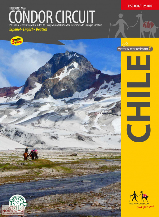 CONDOR CIRCUIT | Trekkingchile trekking map