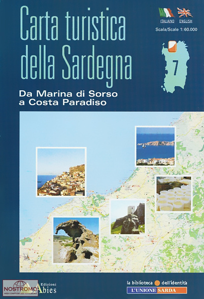 07 MARINA DI SORSO - COSTA PARADISO | Abies tourist map