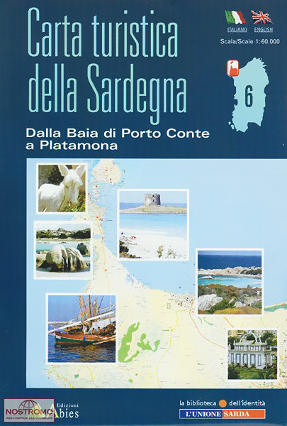 06 BAIA DI PORTO CONTE - PLATAMONA | Abies tourist map
