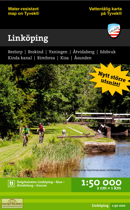 LINKÖPING | carte de randonnée Calazo