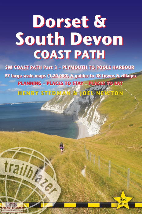 DORSET & SOUTH DEVON COAST PATH | guide de randonnée Trailblazer