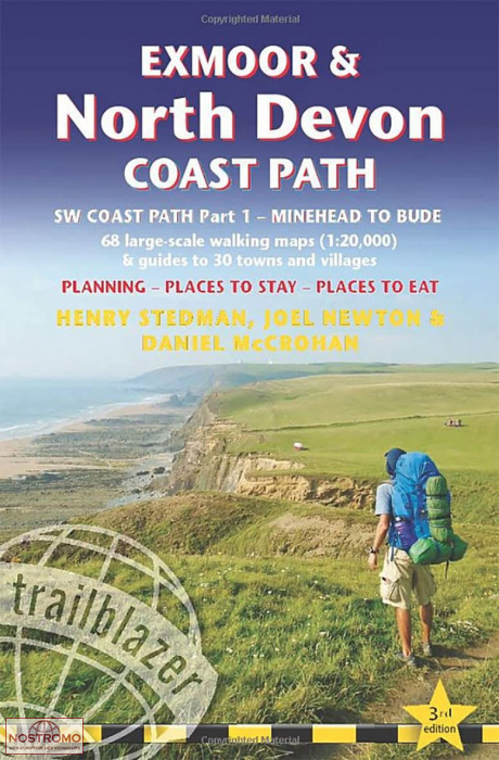 EXMOOR & NORTH DEVON COAST PATH | guide de randonnée Trailblazer