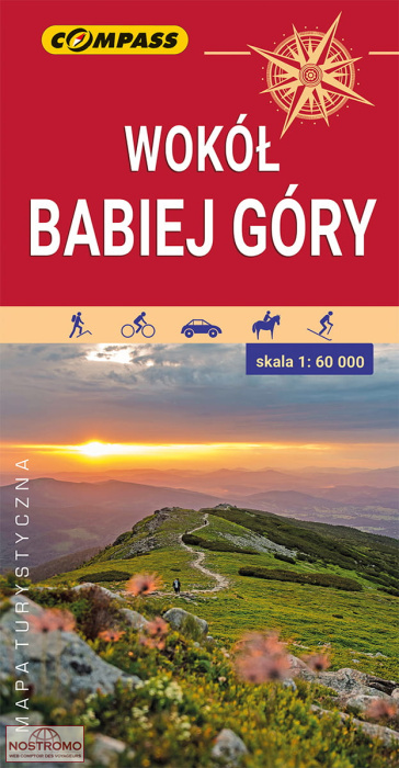 WOKÓŁ BABIEJ GÓRY | Compass hiking map