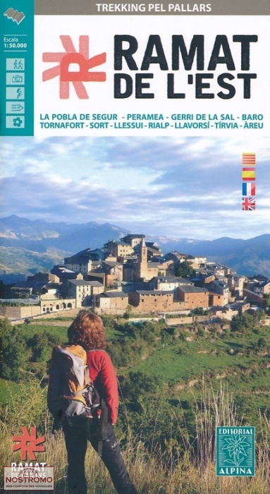 RAMAT DE L'EST | Alpina hiking map