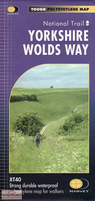 YORKSHIRE WOLDS WAY | Harvey hiking map