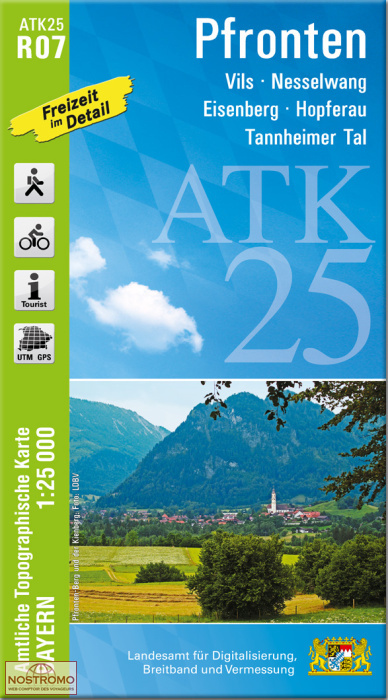 ATK25 - R07 PFRONTEN | LDBV hiking map