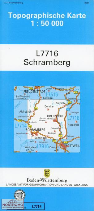 L7716 SCHRAMBERG | carte topographique LGL