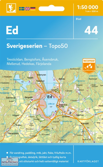 044 ED | carte topographique Kartförlaget