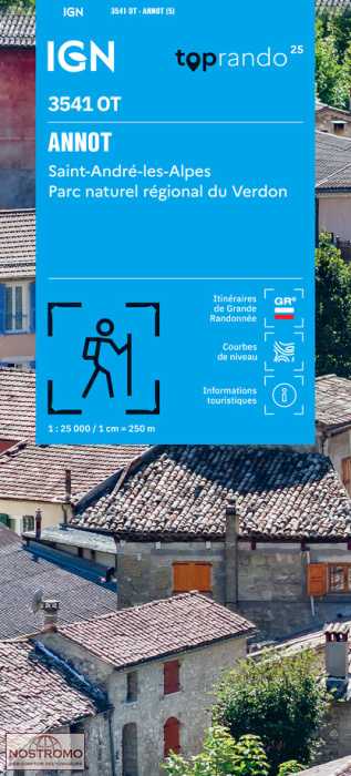3541OT ANNOT | IGN hiking map